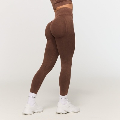 GymBeam Дамски безшевен клин Fierce Brown XS