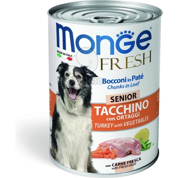 Monge Fresh Senior Turkey & Pasta & Vegetables 400 g