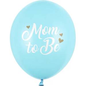 PartyDeco Балон - Mom to Be син