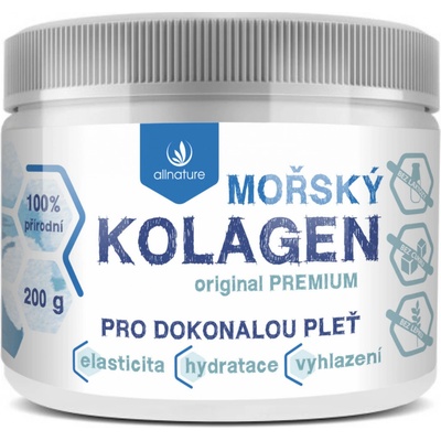 Allnature Mořský kolagen originál prémium 200 g
