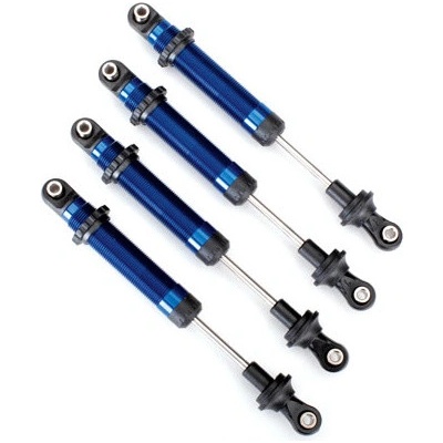 Traxxas tlumič GTS modrý Long Arm Lift Kit 4