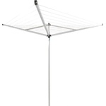 Brabantia Външен простор Brabantia Essential 1003460, 30 м, Котва за бетониране, Калъф, Резистентен на корозия, Инокс (1003460)