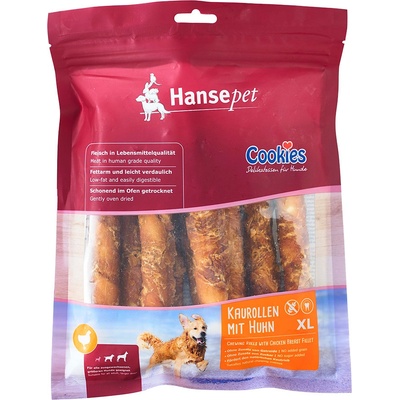 Hansepet žvýkací rolky s kuřecím filetem XL 450 g