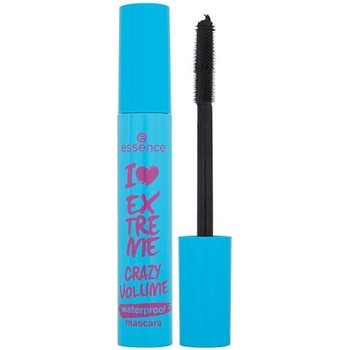 Essence I Love Extreme Crazy Volume Mascara Waterproof voděodolná řasenka Black 12 ml