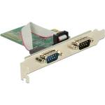 Delock Delock PCIe x1 към 2 x сериен RS-232 (89555)