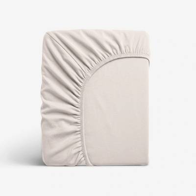 Goldea jersey elastická plachta prírodná 90x200