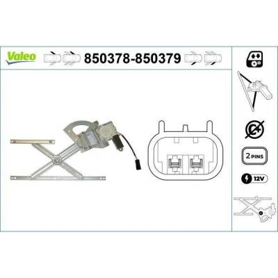 Zvedací zařízení oken VALEO 850378