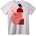 NOONEBRAND Тениска абстрактна линия изкуство - 7XL, Black