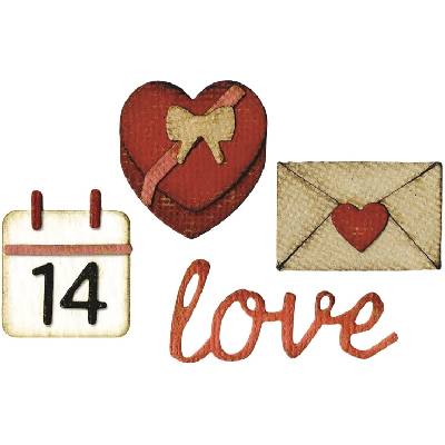 662710 Джоб за релеф комплект Ден на Свети Валентин (662710)