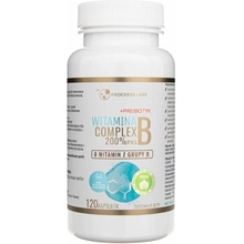 Progress Labs Vitamín B komplex 200% 120 kapsúl