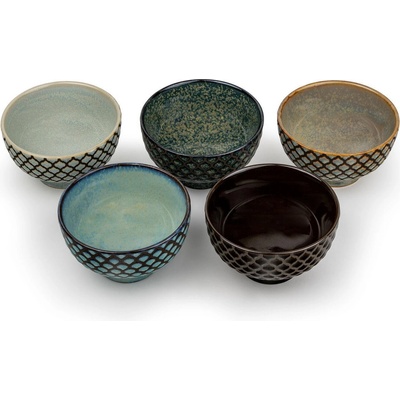 Bredemeijer group (Нидерландия) Комплект от 5 купички за чай bredemeijer sara порцеланови (br 147092)