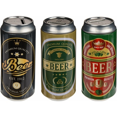 Pokladnička plechovka piva – Zboží Mobilmania