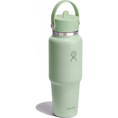 Hydro Flask Termoláhev se slámkou 32 oz Travel Wide Mouth Straw Cup 946 ml růžová tmavá