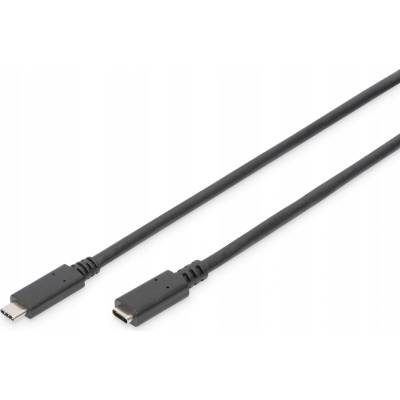 Digitus AK-300210-015-S USB C - USB C, 1,5m, černý