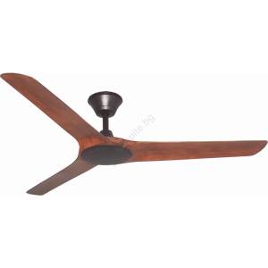 Lucci Air 21321749 - таванен вентилатор ABYSS пр. 142 см IP66 кафяв + DO (FAN00299)