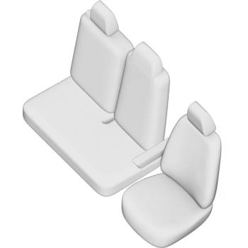 UMBRELLA Калъфи за седалки за renault master (2 + 1) 2010- type 1 (44580)