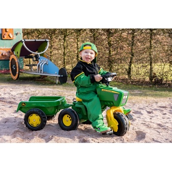 Rolly Toys John Deere so zvukovým volantom a prívesom