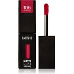 Gabriella Salvete Matte Lips дълготрайно течно червило с матиращ ефект цвят 106 Red Moon 4, 5ml