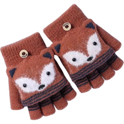 HARAHU Безпръстови ръкавици ja-37675 - Кафяво kp37675 (ja-37675)