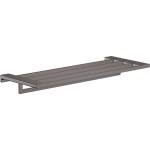 Hansgrohe AddStoris - Рафт с държач за кърпи, дължина 65 см, матиран черен хром 41751340 (41751340)