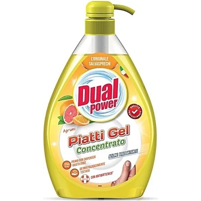 Dual Power цитрус препарат за домакински съдове 1 литър
