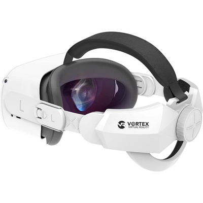 Vortex Virtual Reality Нова "елитна каишка" за Oculus Quest 2 (VVR.OP.M2.WHT.OQ2.2022)