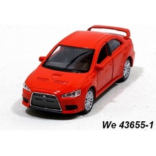 Welly Mitsubishi Lancer EVO červené 1:34