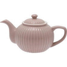 Green Gate porcelánová konvice Alice Hazelnut Brown 1 l