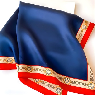 HARAHU Шал va-38935 - Тъмносиня / Червена kp38935 (va-38935)