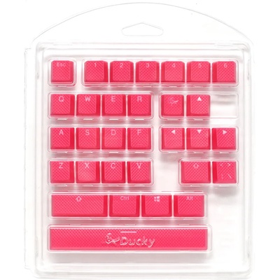 Капачки за механична клавиатура Ducky - Pink, 31-Keycap Set (DUCKY-ACC-31-USRDPNNO2)