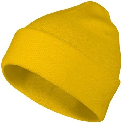 Unisex čepice beanie Žlutá