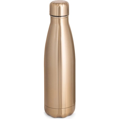 Show Metallic láhev z nerezové oceli s matným kovovým povrchem 510 ml Saténově zlatá