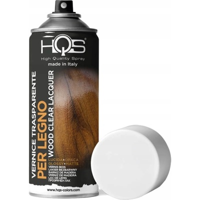 HQS SPRAY LAK TRANSPARENTNÝ NA DREVO 400ML