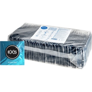EXS Condoms Cooling - охлаждащ презерватив (144 бр. ) - lovesexshop