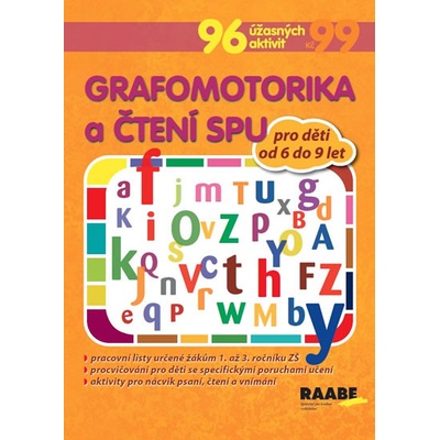 Grafomotorika a čtení SPU pro děti od 6 do 9 let