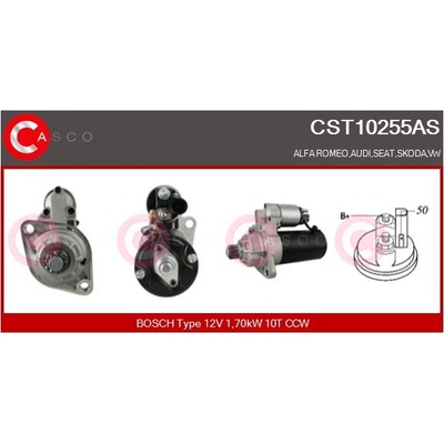 CASCO Štartér CST10255AS