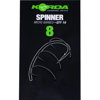 Korda háčky Spinner bez protihrotu 10 ks vel.8