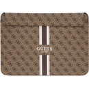 Guess PU 4G Printed Stripes Computer Sleeve 13/14" Brown GUCS14P4RPSW
