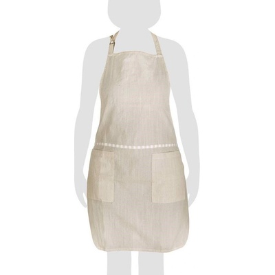 Banquet Zástěra s kapsou DENIM béžová