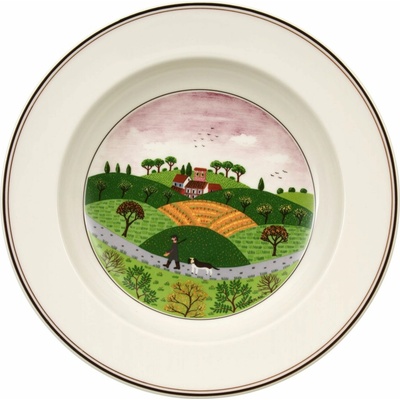 Villeroy & Boch 10-2337-2707 Hluboký talíř Design Naif Huntsman 21 cm