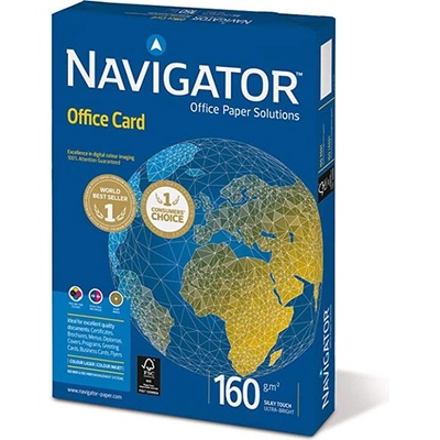 Navigator Картон Navigator Office Card A4 250 л 160 g/m2 (1107006-1101029)