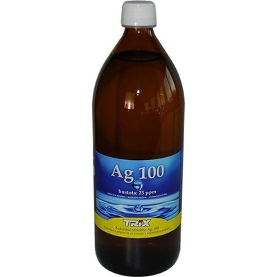 Trix koloidné striebro Ag100 25 ppm 1000 ml
