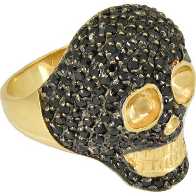 sZlato.cz 3336 Zlatý dámský prsten do tvaru lebky