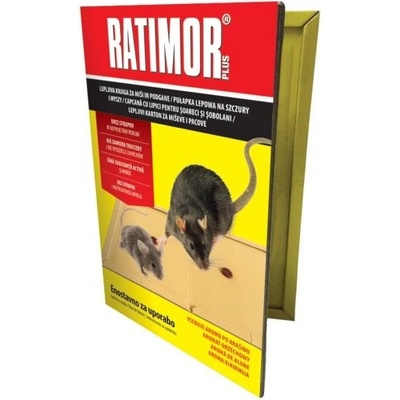 Doska RATIMOR® na myši a potkany, lepová