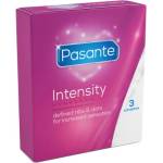 Pasante 3 бр. Релефни презервативи Pasante Intensity