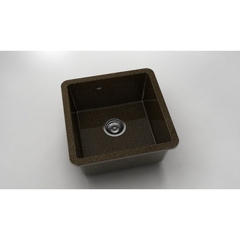 Image 1 of FAT Мивка за долно вграждане Vanguard 222, Granicite, 338 Brownie, с включен сифон