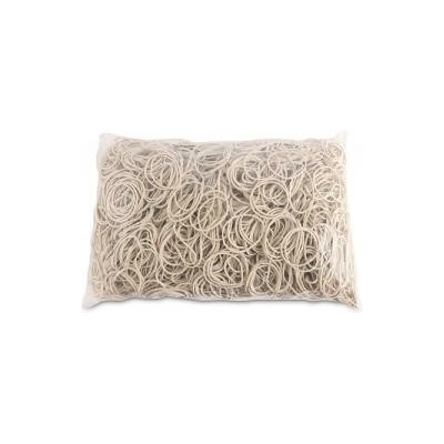 Gumičky Office Products 40mm 1kg biele