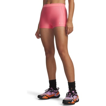 Under Armour Къси панталони Under Armour Women's Heatgear Performance Gym Shorts - Pink/Posh Pink