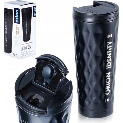 Orion Termohrnček čierny 500 ml