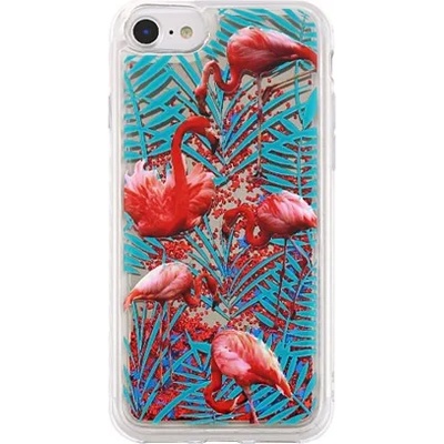 Samsung Силиконов калъф кейс за Samsung J330 J3 (2017) течен гел Flamingo